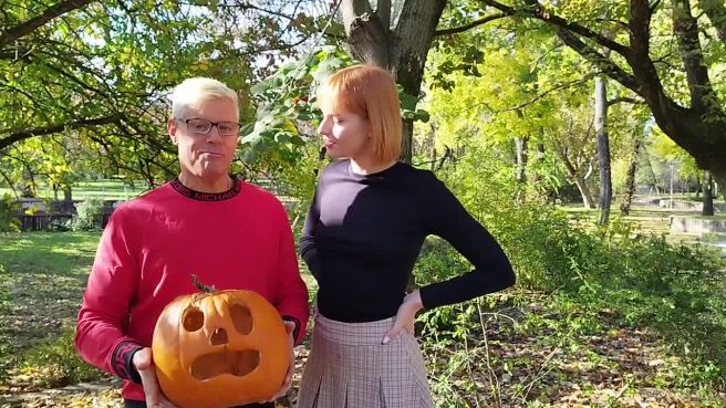 Превью Рыженькая и два члена внутри её щелей № 47015